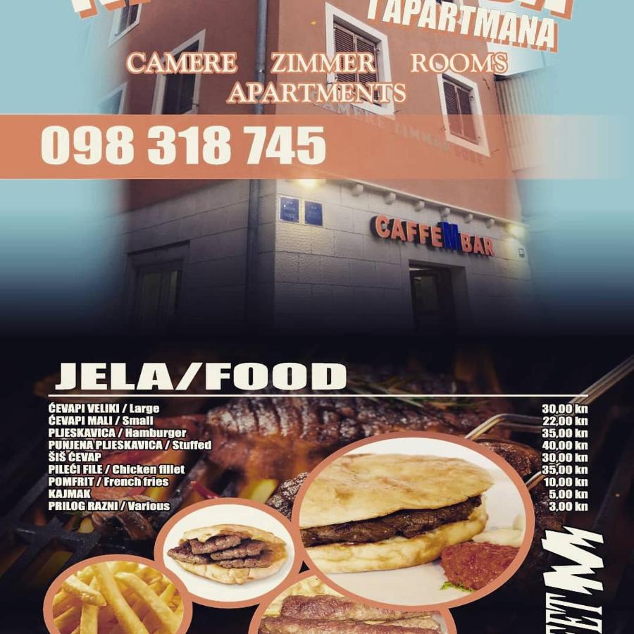 Buffet M Apartments And Rooms Obrovac Ngoại thất bức ảnh